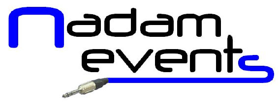 Nadam Events - Professional Production equipment and technical services. PA systems, Lighting, Stage hire, Outdoor Movies and Projector 
hire